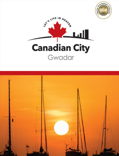Canadian city Gwadar project flyer